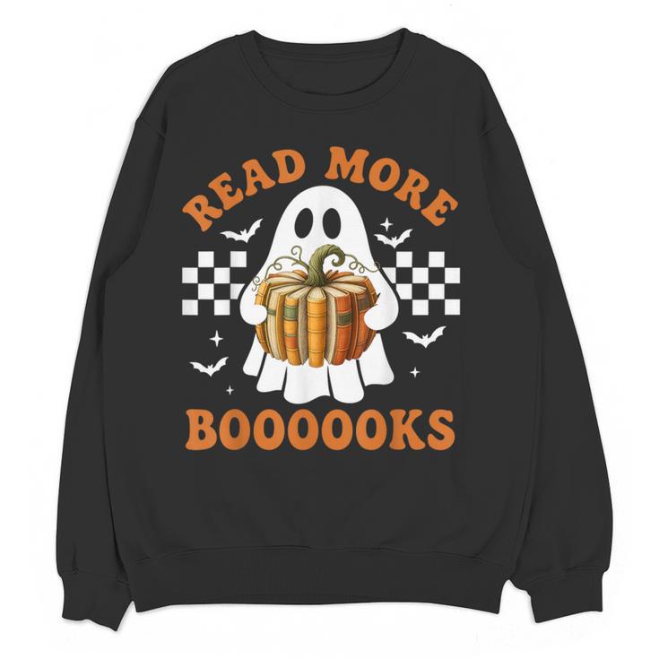 Read More Books Halloween Retro Pumpkin Reading Fall Teacher Women Crewneck Sweatshirt, novelty gifts, funny gifts Read More Books Halloween Retro Pumpkin Reading Fall Teacher Women Crewneck Sweatshirt, novelty gifts, funny gifts