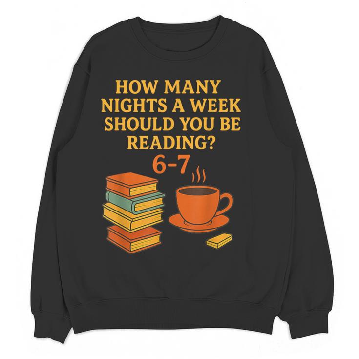 Reading 67 Meme English Teacher 6 7 Book Lover Humor Women Crewneck Sweatshirt, novelty gifts, funny gifts