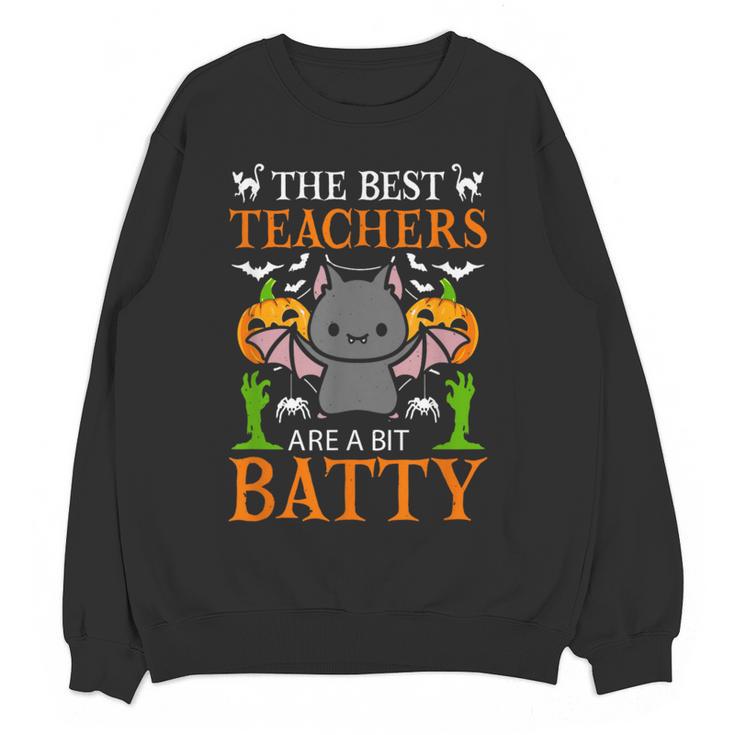 School Teacher A Bit Batty Teaching Bat Halloween Costume Women Crewneck Sweatshirt, novelty gifts, funny gifts School Teacher A Bit Batty Teaching Bat Halloween Costume Women Crewneck Sweatshirt, novelty gifts, funny gifts
