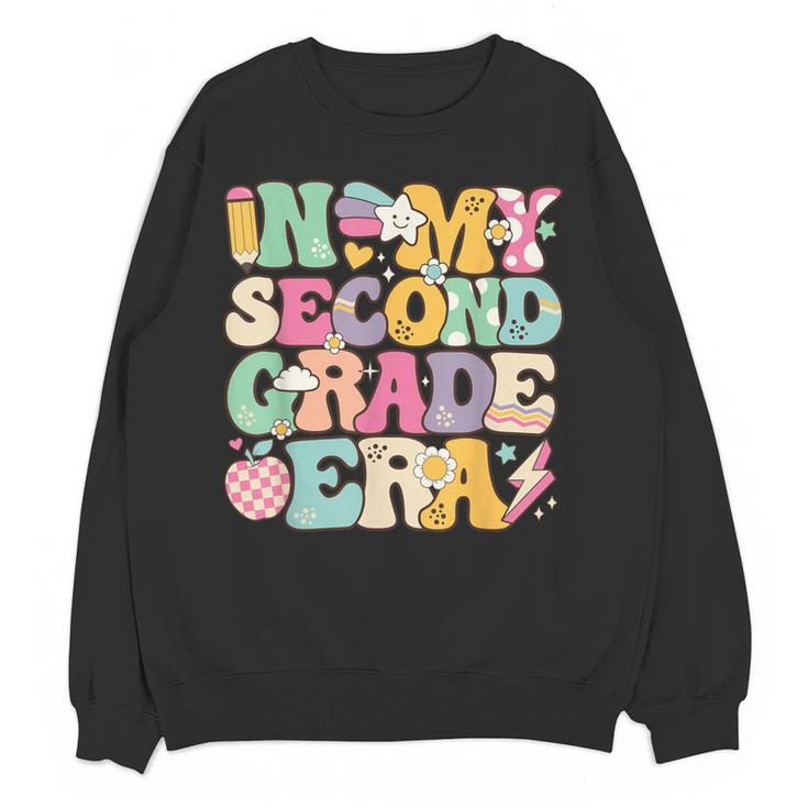 In My Second Grade Era Girl Back To School 2nd Grade Teacher Women Crewneck Sweatshirt, novelty gifts, funny gifts