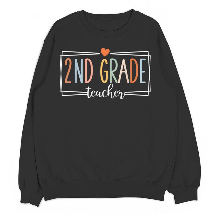 Second Grade Teacher 2nd Grade Teachers Back To School Women Crewneck Sweatshirt, novelty gifts, funny gifts Second Grade Teacher 2nd Grade Teachers Back To School Women Crewneck Sweatshirt, novelty gifts, funny gifts