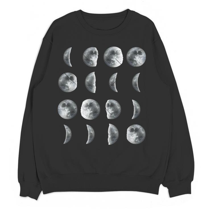 Space Science Student Teacher Leonard Moon Phases Men Women Kids Women Crewneck Sweatshirt, novelty gifts, funny gifts Space Science Student Teacher Leonard Moon Phases Men Women Kids Women Crewneck Sweatshirt, novelty gifts, funny gifts