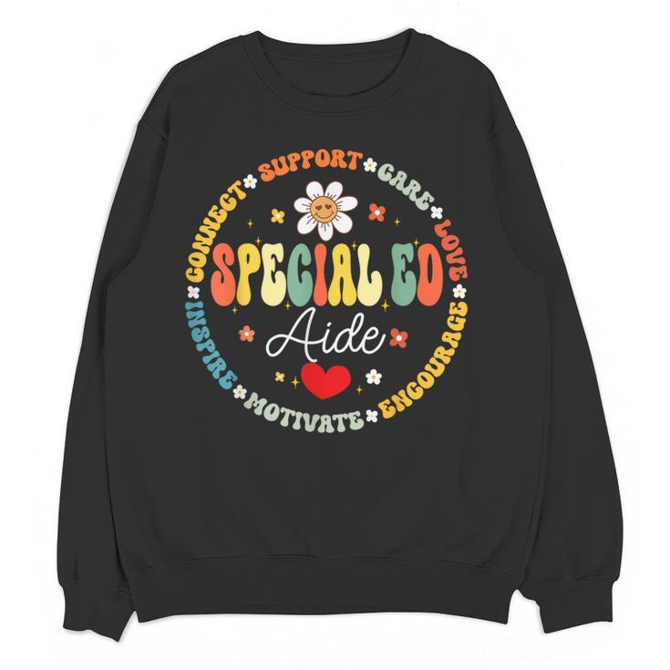 Special Education Teacher Special ED Aide Life SPED Women Crewneck Sweatshirt, novelty gifts, funny gifts