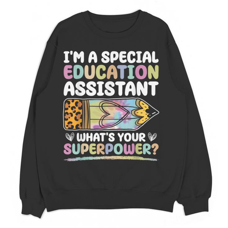 Special Educational Assistant And Sped Teacher Women Crewneck Sweatshirt, novelty gifts, funny gifts Special Educational Assistant And Sped Teacher Women Crewneck Sweatshirt, novelty gifts, funny gifts