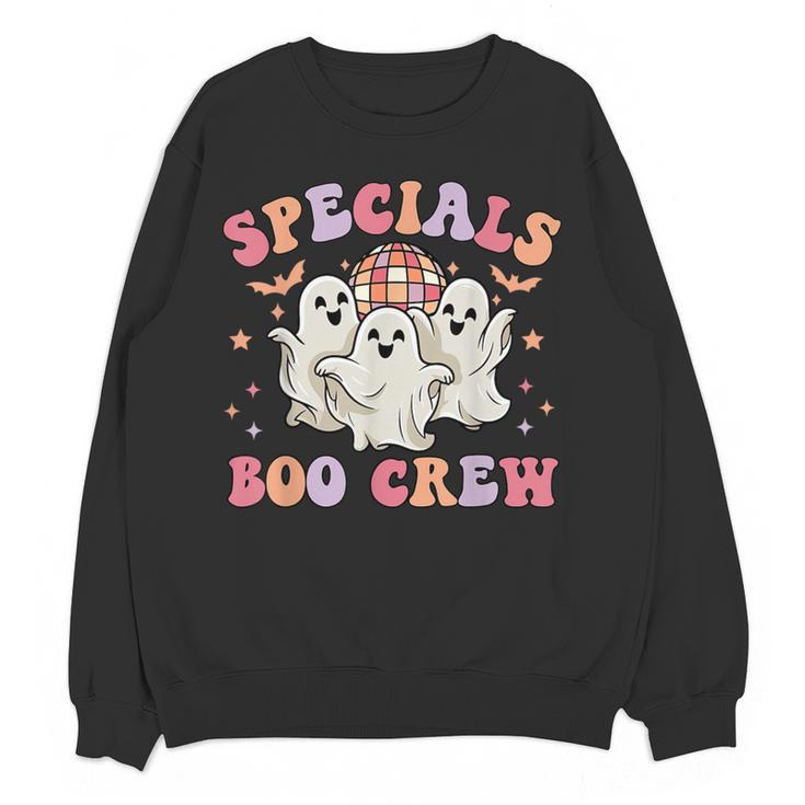 Specials Boo Crew Art Music Pe Tech Teacher Ghost Halloween Women Crewneck Sweatshirt, novelty gifts, funny gifts