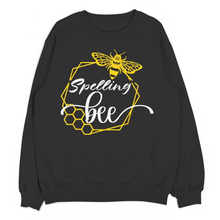 Spelling Bee Halloween Costume For Teachers Women Crewneck Sweatshirt, novelty gifts, funny gifts Spelling Bee Halloween Costume For Teachers Women Crewneck Sweatshirt, novelty gifts, funny gifts