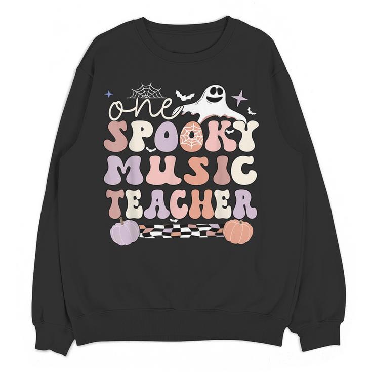 Spooky Music Teacher Halloween Music Teaching Men Women Women Crewneck Sweatshirt, novelty gifts, funny gifts Spooky Music Teacher Halloween Music Teaching Men Women Women Crewneck Sweatshirt, novelty gifts, funny gifts