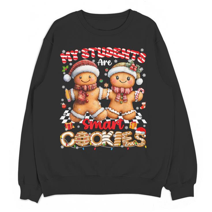 My Student Are Smart Cookies Pjs Christmas Xmas Teacher Women Crewneck Sweatshirt, novelty gifts, funny gifts My Student Are Smart Cookies Pjs Christmas Xmas Teacher Women Crewneck Sweatshirt, novelty gifts, funny gifts