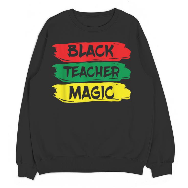 Teacher Magic Black History Month Educator For Men Women Women Crewneck Sweatshirt, novelty gifts, funny gifts Teacher Magic Black History Month Educator For Men Women Women Crewneck Sweatshirt, novelty gifts, funny gifts