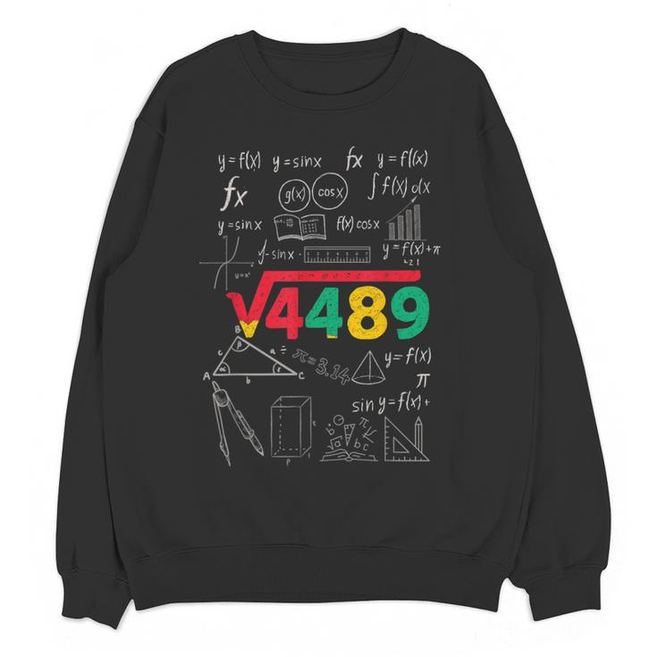 Teacher Math 67 Meme Square Root 4489 Slang Six Seven Women Crewneck Sweatshirt, novelty gifts, funny gifts Teacher Math 67 Meme Square Root 4489 Slang Six Seven Women Crewneck Sweatshirt, novelty gifts, funny gifts