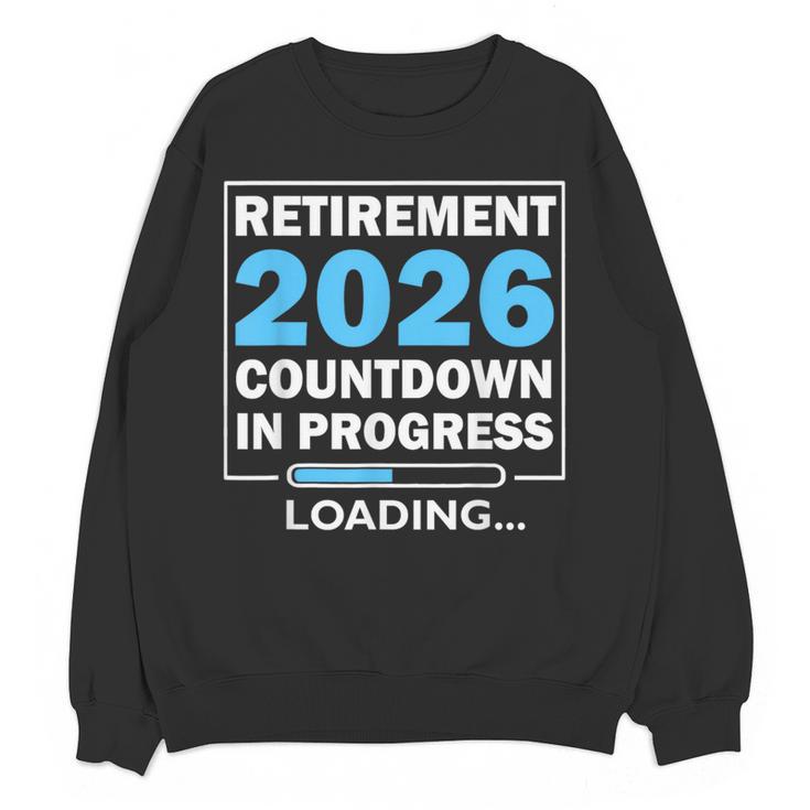 Teacher Retirement Class Of 2026 Loading Retired Women Crewneck Sweatshirt, novelty gifts, funny gifts Teacher Retirement Class Of 2026 Loading Retired Women Crewneck Sweatshirt, novelty gifts, funny gifts