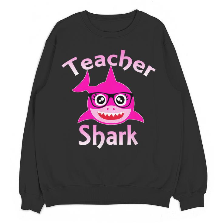 Teacher Shark Female Teacher Women Crewneck Sweatshirt, novelty gifts, funny gifts Teacher Shark Female Teacher Women Crewneck Sweatshirt, novelty gifts, funny gifts