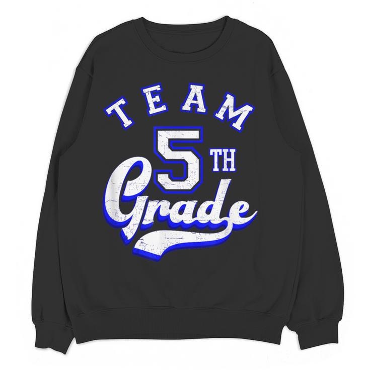 Team 5th Grade Fifth For Teacher Or Students Women Crewneck Sweatshirt, novelty gifts, funny gifts Team 5th Grade Fifth For Teacher Or Students Women Crewneck Sweatshirt, novelty gifts, funny gifts