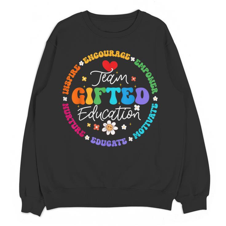 Team Ed Education Teacher Appreciation Back To School Women Crewneck Sweatshirt, novelty gifts, funny gifts Team Ed Education Teacher Appreciation Back To School Women Crewneck Sweatshirt, novelty gifts, funny gifts