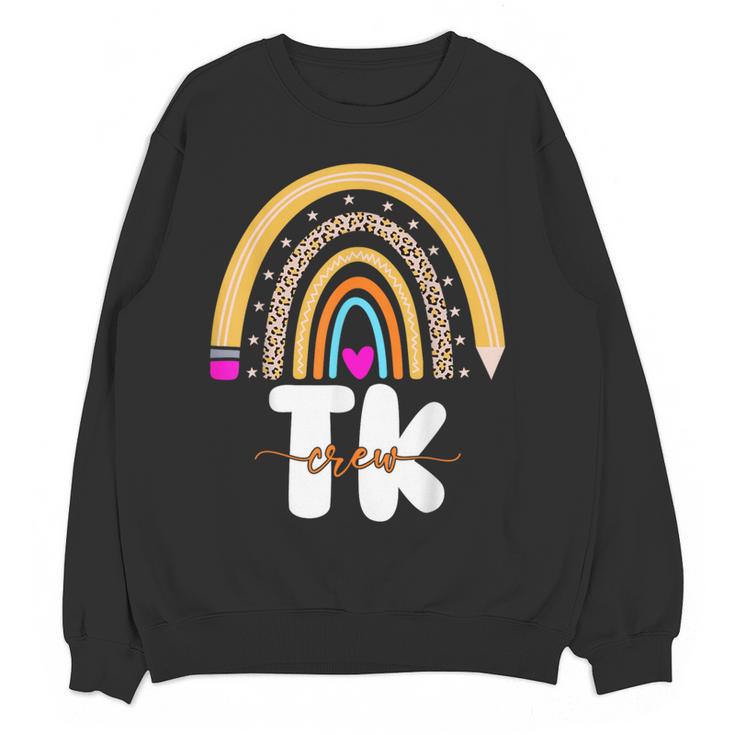 Team TK Transitional Kindergaten TK Crew Squad Teacher Kids Women Crewneck Sweatshirt, novelty gifts, funny gifts Team TK Transitional Kindergaten TK Crew Squad Teacher Kids Women Crewneck Sweatshirt, novelty gifts, funny gifts