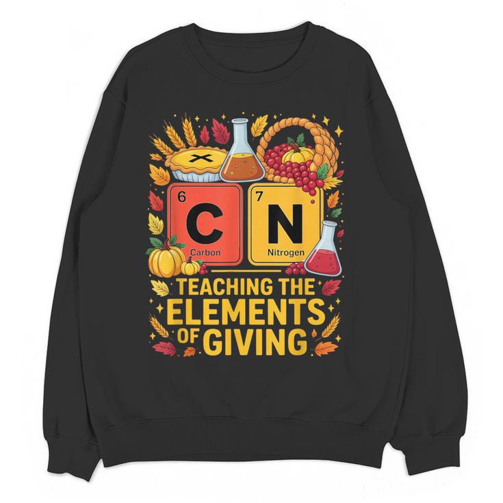 Thanksgiving 67 Meme Science Teacher Periodic Table Women Women Crewneck Sweatshirt, novelty gifts, funny gifts