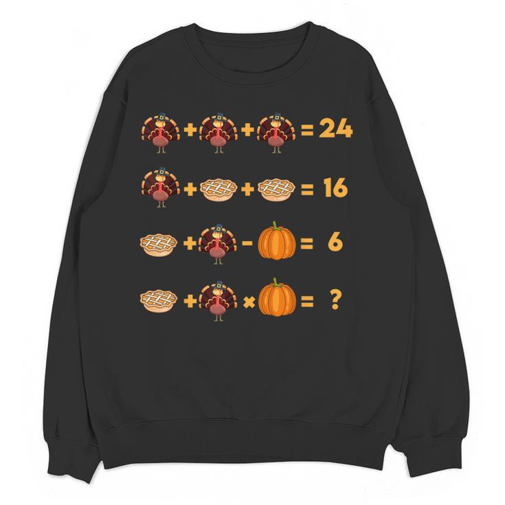 Thanksgiving Order Of Operations Turkey Quiz Math Teacher Women Crewneck Sweatshirt, novelty gifts, funny gifts Thanksgiving Order Of Operations Turkey Quiz Math Teacher Women Crewneck Sweatshirt, novelty gifts, funny gifts