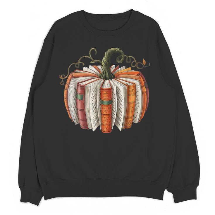 Vintage Book Pumpkin Autumn Fall Librarians Bookworm Teacher Women Crewneck Sweatshirt, novelty gifts, funny gifts Vintage Book Pumpkin Autumn Fall Librarians Bookworm Teacher Women Crewneck Sweatshirt, novelty gifts, funny gifts