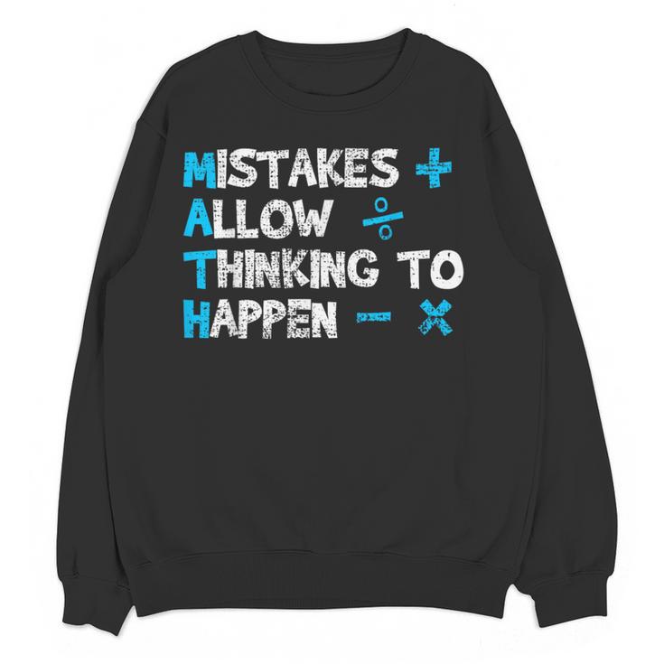 Vintage Math Teacher Saying Women Crewneck Sweatshirt, novelty gifts, funny gifts