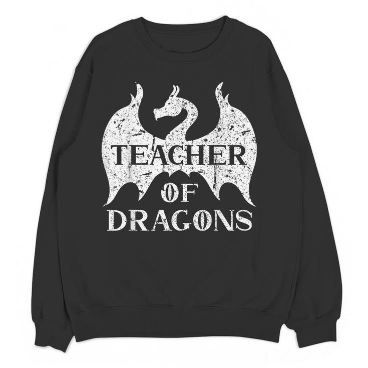 Vintage Teacher Of Dragons Quotes Teacher Student Women Crewneck Sweatshirt, novelty gifts, funny gifts Vintage Teacher Of Dragons Quotes Teacher Student Women Crewneck Sweatshirt, novelty gifts, funny gifts
