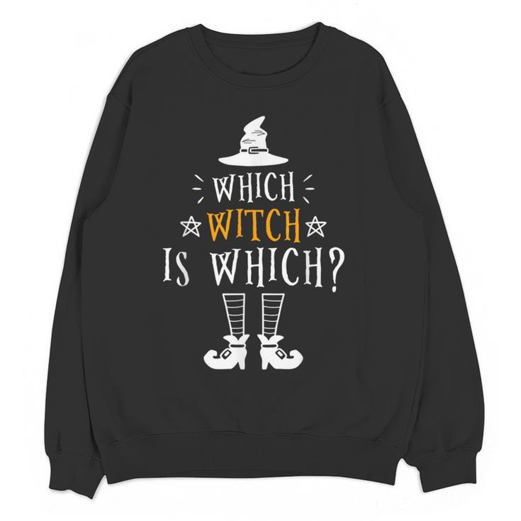 Which Witch Is Which Halloween Grammar Teacher Costume Women Crewneck Sweatshirt, novelty gifts, funny gifts Which Witch Is Which Halloween Grammar Teacher Costume Women Crewneck Sweatshirt, novelty gifts, funny gifts