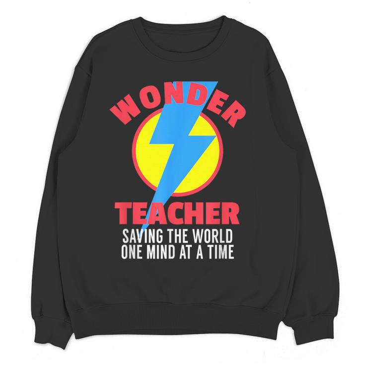 Wonder Teacher Costume Shirt Teacher Halloween Costume Tee Women Crewneck Sweatshirt, novelty gifts, funny gifts Wonder Teacher Costume Shirt Teacher Halloween Costume Tee Women Crewneck Sweatshirt, novelty gifts, funny gifts