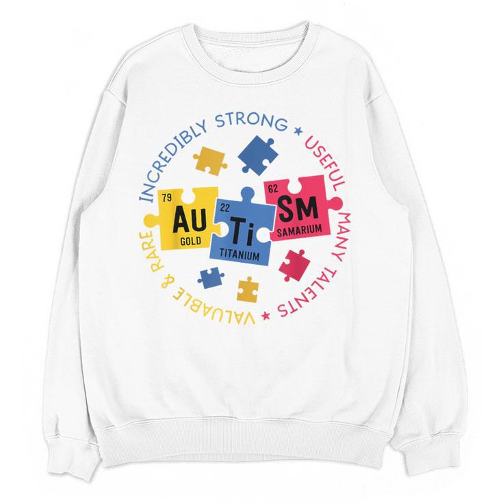 Autism Awareness Shirt Periodic Puzzle Science Teacher Men Women Kids Women Crewneck Sweatshirt, novelty gifts, funny gifts Autism Awareness Shirt Periodic Puzzle Science Teacher Men Women Kids Women Crewneck Sweatshirt, novelty gifts, funny gifts