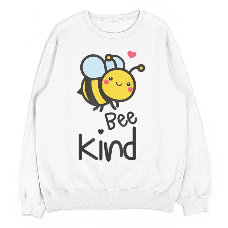 Bee Kind Bumble Bee Anti Bullying Teacher Kindness Matters Women Crewneck Sweatshirt, novelty gifts, funny gifts Bee Kind Bumble Bee Anti Bullying Teacher Kindness Matters Women Crewneck Sweatshirt, novelty gifts, funny gifts