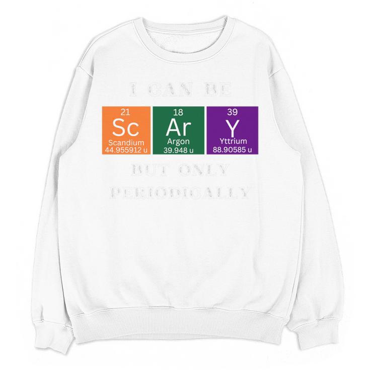 Chemisty Science Teacher Periodic Table Halloween Women Crewneck Sweatshirt, novelty gifts, funny gifts Chemisty Science Teacher Periodic Table Halloween Women Crewneck Sweatshirt, novelty gifts, funny gifts