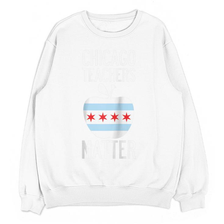 Chicago Teachers Matter Support Union Education Red For Ed Raglan Baseball Tee Women Crewneck Sweatshirt, novelty gifts, funny gifts Chicago Teachers Matter Support Union Education Red For Ed Raglan Baseball Tee Women Crewneck Sweatshirt, novelty gifts, funny gifts