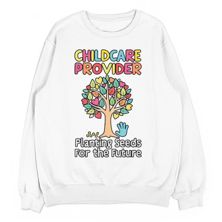 Childcare Provider Job Daycare Provider Daycare Teacher Women Crewneck Sweatshirt, novelty gifts, funny gifts Childcare Provider Job Daycare Provider Daycare Teacher Women Crewneck Sweatshirt, novelty gifts, funny gifts
