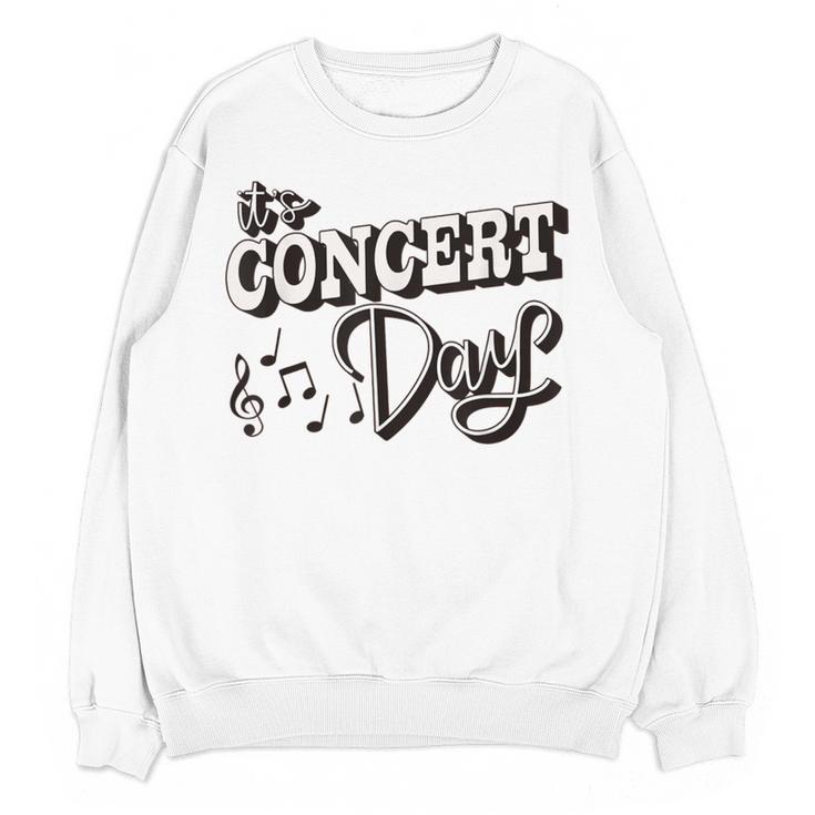 The Concert Day Elementary Music Teacher First Day Of School Women Crewneck Sweatshirt, novelty gifts, funny gifts The Concert Day Elementary Music Teacher First Day Of School Women Crewneck Sweatshirt, novelty gifts, funny gifts