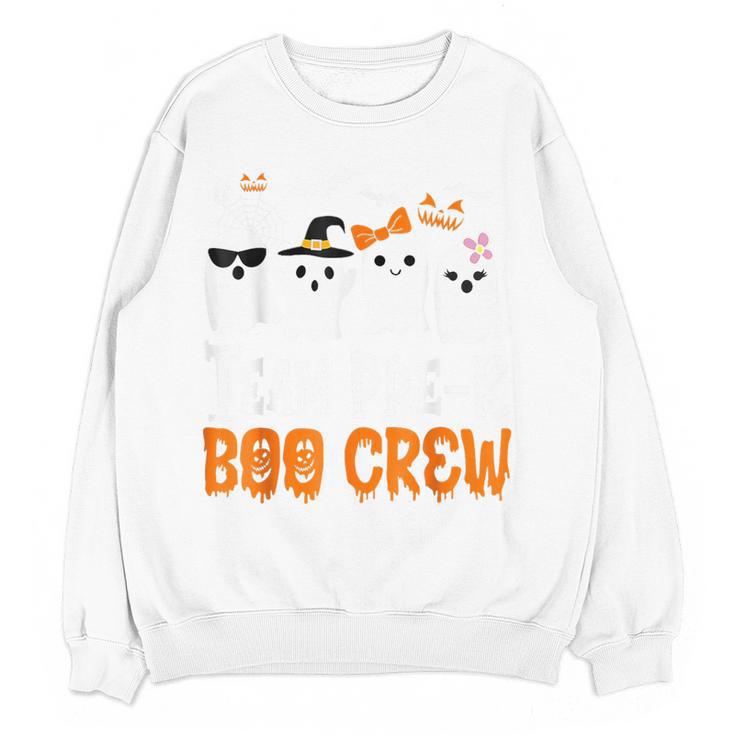 Cute Ghost Team Pre K Boo Crew Halloween Teacher Student Women Crewneck Sweatshirt, novelty gifts, funny gifts Cute Ghost Team Pre K Boo Crew Halloween Teacher Student Women Crewneck Sweatshirt, novelty gifts, funny gifts