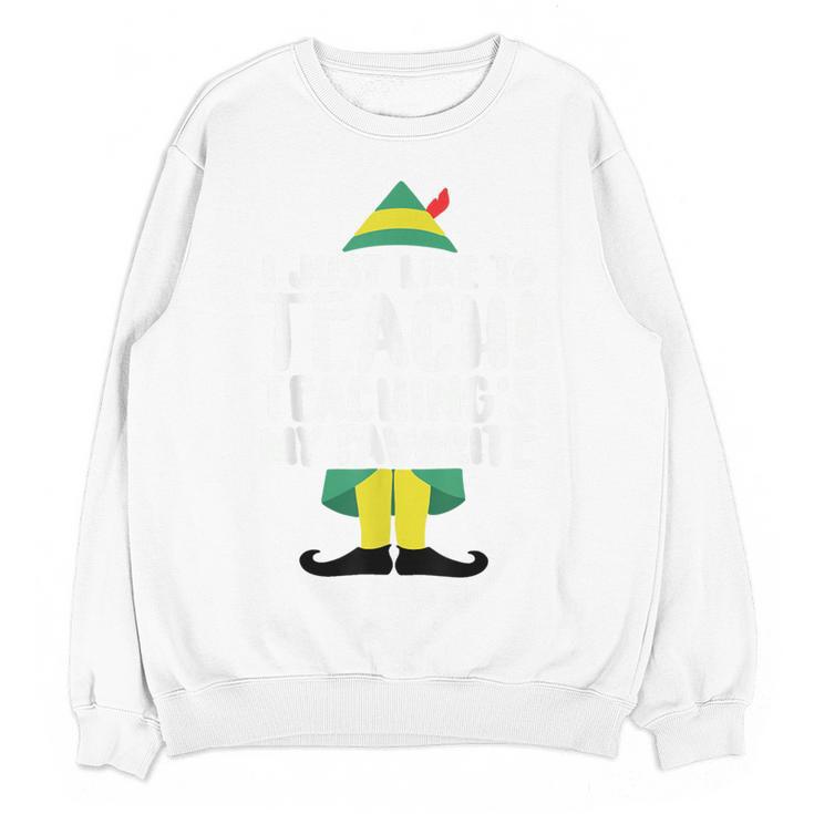 Duble2t I Just Like To Teach Teachings My Favorite Elf Teacher -Adults & -Kids Red Short Sleeve Women Crewneck Sweatshirt, novelty gifts, funny gifts Duble2t I Just Like To Teach Teachings My Favorite Elf Teacher -Adults & -Kids Red Short Sleeve Women Crewneck Sweatshirt, novelty gifts, funny gifts