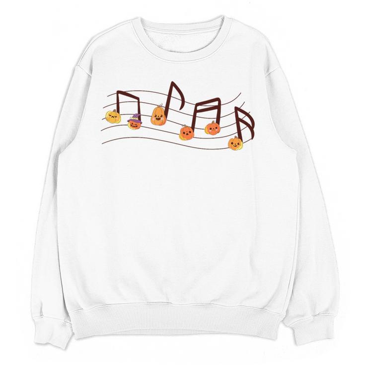 Fall Music Teacher Halloween Pumpkin Music Note Fall Teacher Women Crewneck Sweatshirt, novelty gifts, funny gifts Fall Music Teacher Halloween Pumpkin Music Note Fall Teacher Women Crewneck Sweatshirt, novelty gifts, funny gifts