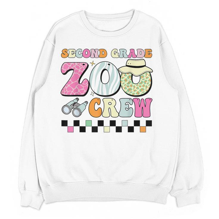 Field Zoo Trip Shirt For Teacher Second Grade Crew Women Crewneck Sweatshirt, novelty gifts, funny gifts Field Zoo Trip Shirt For Teacher Second Grade Crew Women Crewneck Sweatshirt, novelty gifts, funny gifts
