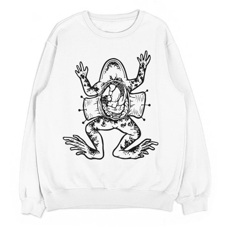 Frog Dissection Biology Anatomy Lab Science Teacher Women Crewneck Sweatshirt, novelty gifts, funny gifts Frog Dissection Biology Anatomy Lab Science Teacher Women Crewneck Sweatshirt, novelty gifts, funny gifts