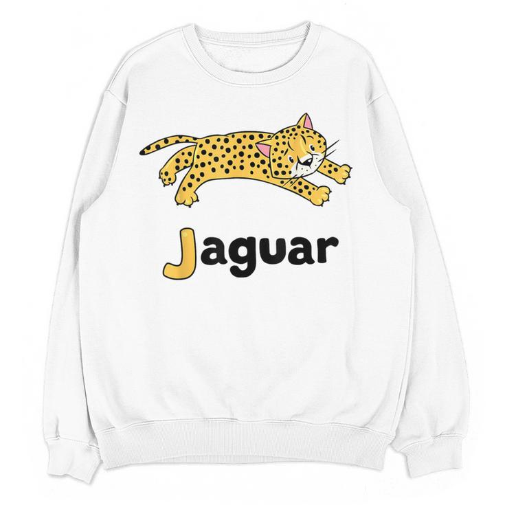J Is For Jaguar ABC Alphabet T-Shirt For Teachers Students Women Crewneck Sweatshirt, novelty gifts, funny gifts J Is For Jaguar ABC Alphabet T-Shirt For Teachers Students Women Crewneck Sweatshirt, novelty gifts, funny gifts