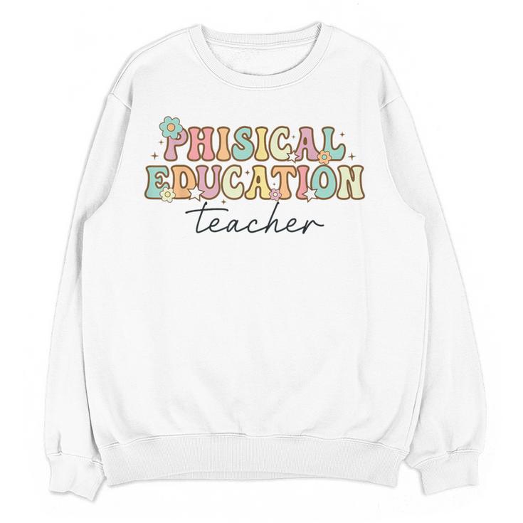 PE Teacher Back To School Physical Education Teacher Women Crewneck Sweatshirt, novelty gifts, funny gifts PE Teacher Back To School Physical Education Teacher Women Crewneck Sweatshirt, novelty gifts, funny gifts