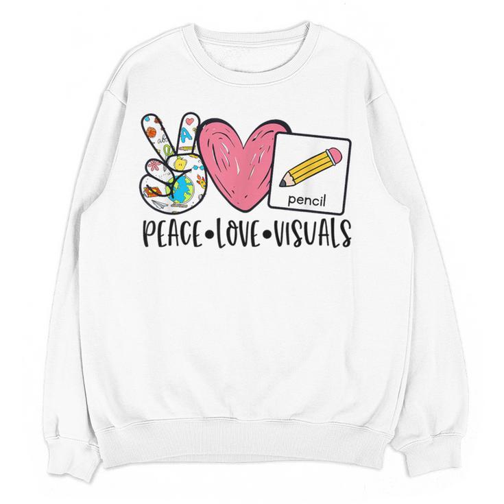 Peace Love Visuals Special Education Teacher Dream Team Women Crewneck Sweatshirt, novelty gifts, funny gifts Peace Love Visuals Special Education Teacher Dream Team Women Crewneck Sweatshirt, novelty gifts, funny gifts