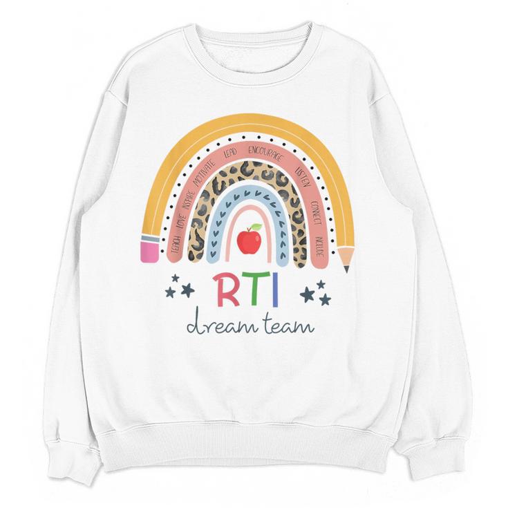 RTI Team RTI Teacher Rti Response To Intervention Teac Women Crewneck Sweatshirt, novelty gifts, funny gifts RTI Team RTI Teacher Rti Response To Intervention Teac Women Crewneck Sweatshirt, novelty gifts, funny gifts