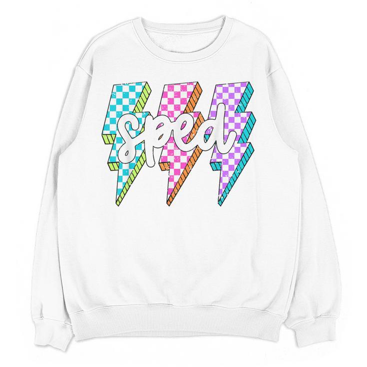 SPED Teacher Squad Lightning Bolt Special Education Women Crewneck Sweatshirt, novelty gifts, funny gifts SPED Teacher Squad Lightning Bolt Special Education Women Crewneck Sweatshirt, novelty gifts, funny gifts