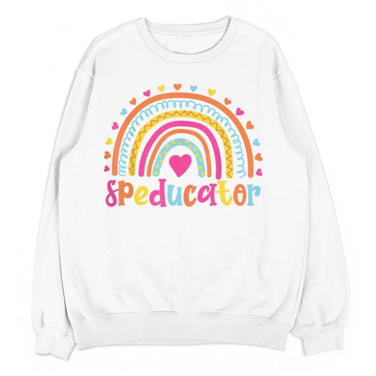 Speducator Special Education Teacher Sped Ed Women Crewneck Sweatshirt, novelty gifts, funny gifts Speducator Special Education Teacher Sped Ed Women Crewneck Sweatshirt, novelty gifts, funny gifts