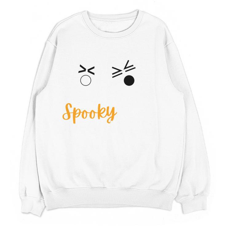 Spooky Inequalities Ghosts Halloween Math Teacher Women Crewneck Sweatshirt, novelty gifts, funny gifts Spooky Inequalities Ghosts Halloween Math Teacher Women Crewneck Sweatshirt, novelty gifts, funny gifts
