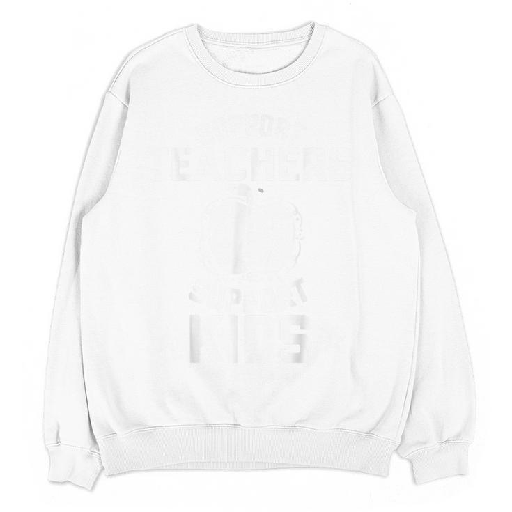 Support Teachers Support Kids Teacher Red For Ed 2019 Women Crewneck Sweatshirt, novelty gifts, funny gifts Support Teachers Support Kids Teacher Red For Ed 2019 Women Crewneck Sweatshirt, novelty gifts, funny gifts