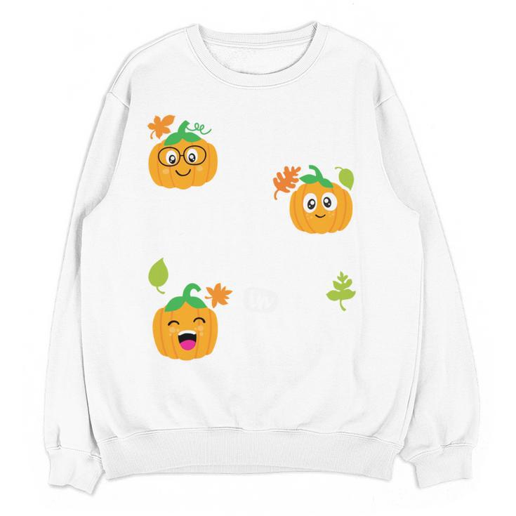 I Teach The Cutest Pumpkins In The Patch Teacher Women Crewneck Sweatshirt, novelty gifts, funny gifts