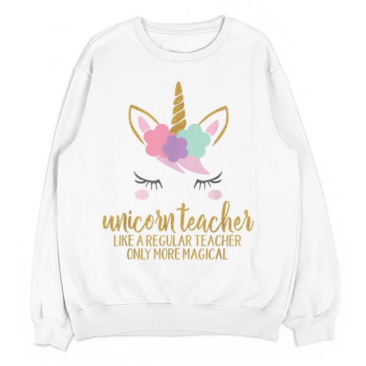 Unicorn Teacher Shirt For Women School Teacher Women Crewneck Sweatshirt, novelty gifts, funny gifts Unicorn Teacher Shirt For Women School Teacher Women Crewneck Sweatshirt, novelty gifts, funny gifts