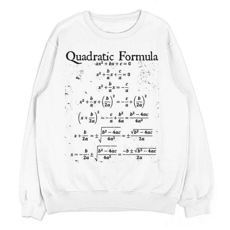 Vintage Nerdy Quadratic Formula Proof Algebra Math Teacher Women Crewneck Sweatshirt, novelty gifts, funny gifts Vintage Nerdy Quadratic Formula Proof Algebra Math Teacher Women Crewneck Sweatshirt, novelty gifts, funny gifts
