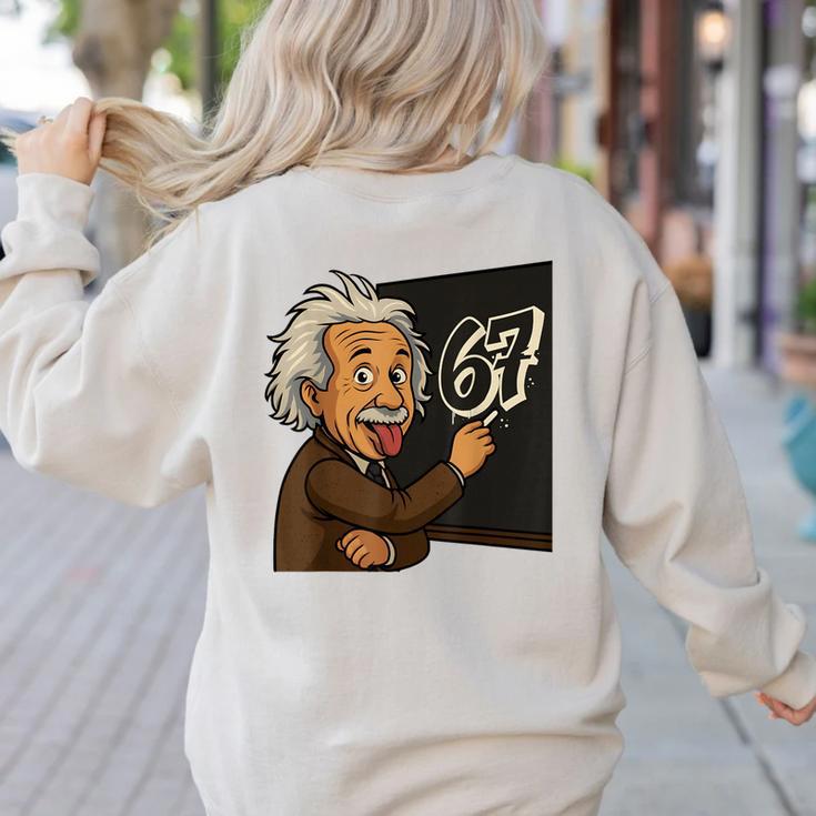 67 Teacher Humor For Students Women's Sweatshirt Back Print