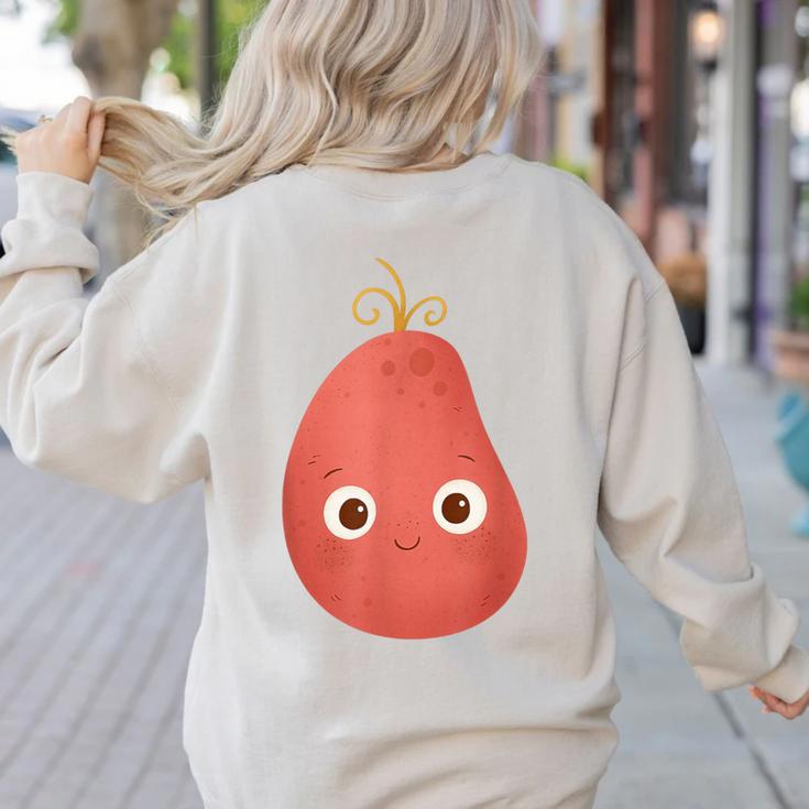Couch Potatoes Teacher Good Eggs Teacher Halloween Costume Women's Sweatshirt Back Print